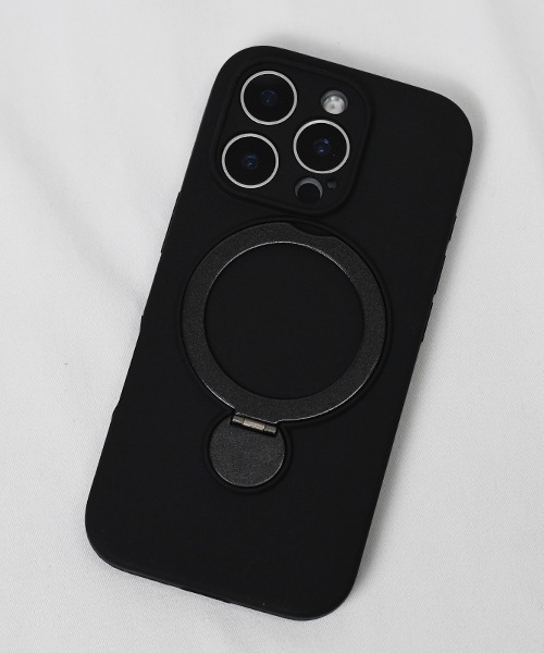 Fun & Daily（ファンアンドデイリー）の「Magsafe対応 Mat Color iPhone case 15 16 17 Pro ProMax / アイフォン（スマホケース/カバー・レディース・グレー/ブラック/パープル/ブラウン・iPhone 16 Pro Max/iPhone 16 Pro/iPhone 16/iPhone 15/iPhone 15 Pro/iPhone 15 Pro Max/iPhone 17 Pro Max/iPhone 17 Pro/iPhone 17）」の6枚目の写真