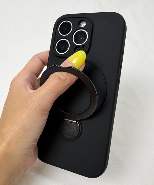 Fun & Daily（ファンアンドデイリー）の「Magsafe対応 Mat Color iPhone case 15 16 17 Pro ProMax / アイフォン（スマホケース/カバー・レディース・グレー/ブラック/パープル/ブラウン・iPhone 16 Pro Max/iPhone 16 Pro/iPhone 16/iPhone 15/iPhone 15 Pro/iPhone 15 Pro Max/iPhone 17 Pro Max/iPhone 17 Pro/iPhone 17）」の8枚目の写真