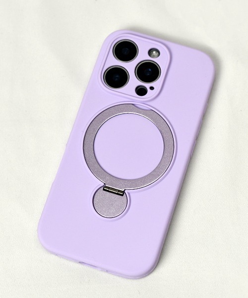 Fun & Daily（ファンアンドデイリー）の「Magsafe対応 Mat Color iPhone case 15 16 17 Pro ProMax / アイフォン（スマホケース/カバー・レディース・グレー/ブラック/パープル/ブラウン・iPhone 16 Pro Max/iPhone 16 Pro/iPhone 16/iPhone 15/iPhone 15 Pro/iPhone 15 Pro Max/iPhone 17 Pro Max/iPhone 17 Pro/iPhone 17）」の18枚目の写真