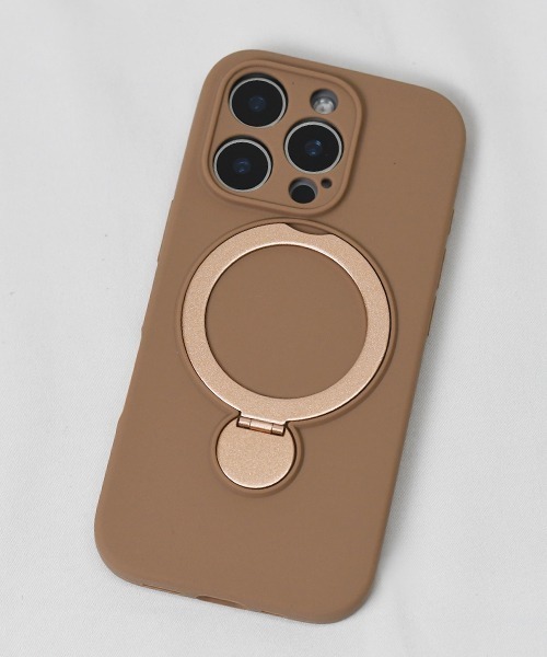 Fun & Daily（ファンアンドデイリー）の「Magsafe対応 Mat Color iPhone case 15 16 17 Pro ProMax / アイフォン（スマホケース/カバー・レディース・グレー/ブラック/パープル/ブラウン・iPhone 16 Pro Max/iPhone 16 Pro/iPhone 16/iPhone 15/iPhone 15 Pro/iPhone 15 Pro Max/iPhone 17 Pro Max/iPhone 17 Pro/iPhone 17）」の12枚目の写真