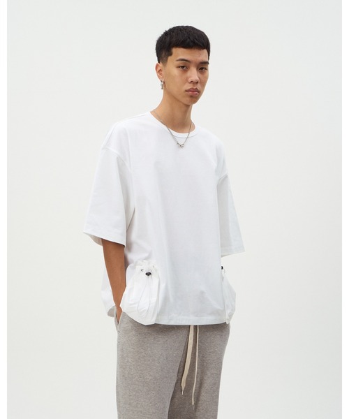 DISCOVERED（ディスカバード）の「PURSE POCKET S/S TEE（Tシャツ/カットソー・メンズ・ブラック/ホワイト・SMALL/LARGE）」の14枚目の写真