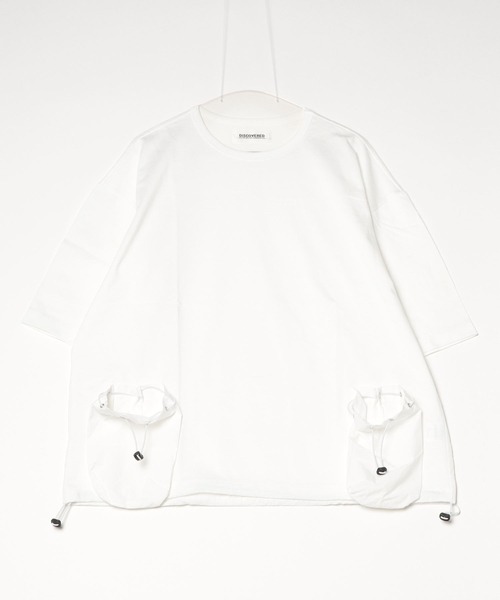 DISCOVERED（ディスカバード）の「PURSE POCKET S/S TEE（Tシャツ/カットソー・メンズ・ブラック/ホワイト・SMALL/LARGE）」の13枚目の写真