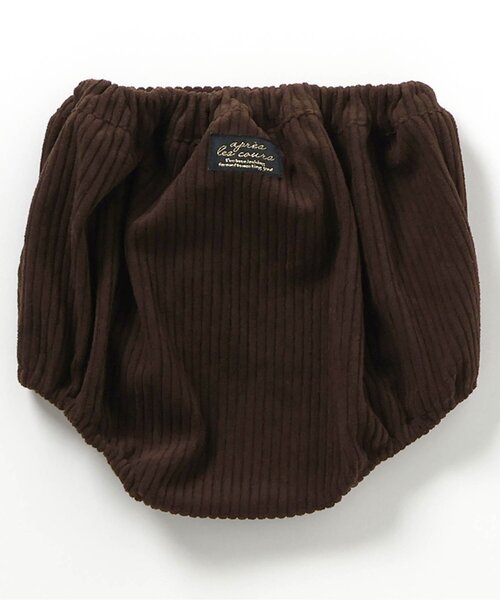 apres les cours(アプレレクール)の「コールテンブルマ(その他ベビーウェア・キッズ・ブラウン・80)」の7枚目の写真