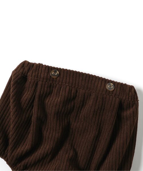 apres les cours(アプレレクール)の「コールテンブルマ(その他ベビーウェア・キッズ・ブラウン・80)」の8枚目の写真