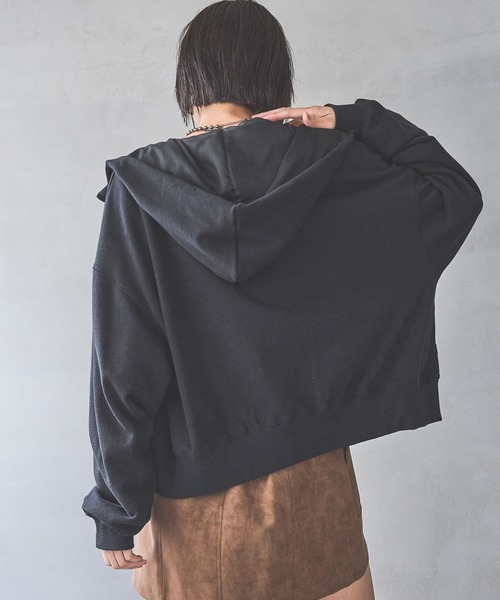 PAGEBOY（ページボーイ）の「リバーシブルブルゾン（ブルゾン・レディース・オートミール/ブラック・FREE）」の9枚目の写真