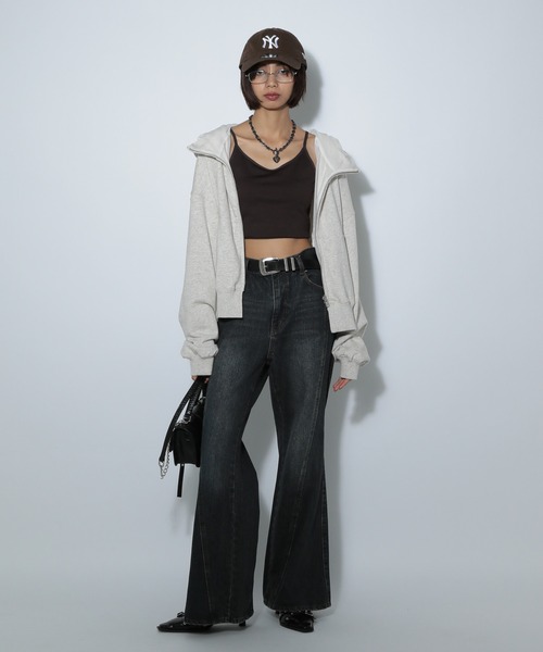 PAGEBOY（ページボーイ）の「リバーシブルブルゾン（ブルゾン・レディース・オートミール/ブラック・FREE）」の10枚目の写真