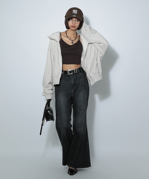 PAGEBOY（ページボーイ）の「リバーシブルブルゾン（ブルゾン・レディース・オートミール/ブラック・FREE）」の11枚目の写真