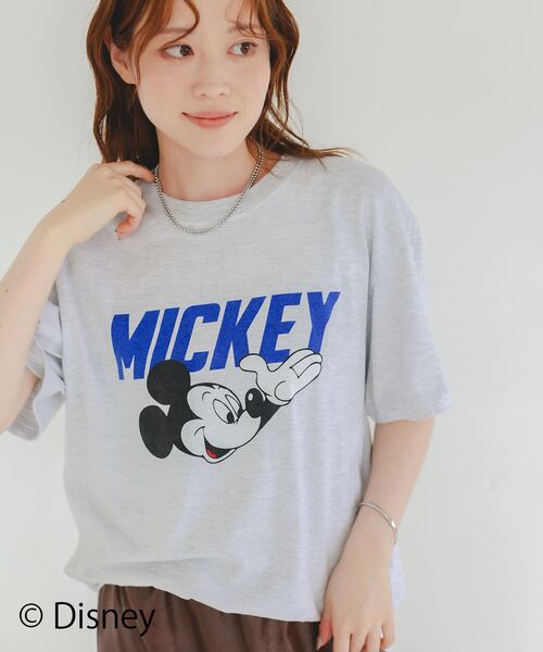 le.coeur blanc(ルクールブラン)の「GOOD ROCK SPEED/MICKEY/Tシャツ(Tシャツ/カットソー・レディース・ライトグレー・38)」の11枚目の写真