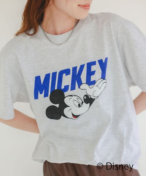 le.coeur blanc(ルクールブラン)の「GOOD ROCK SPEED/MICKEY/Tシャツ(Tシャツ/カットソー・レディース・ライトグレー・38)」の13枚目の写真