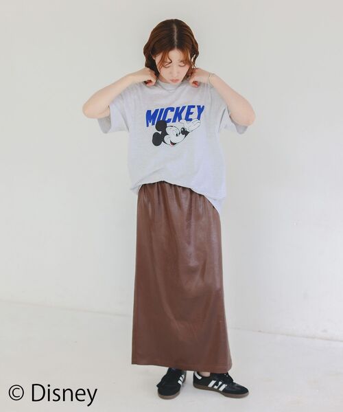 le.coeur blanc(ルクールブラン)の「GOOD ROCK SPEED/MICKEY/Tシャツ(Tシャツ/カットソー・レディース・ライトグレー・38)」の16枚目の写真