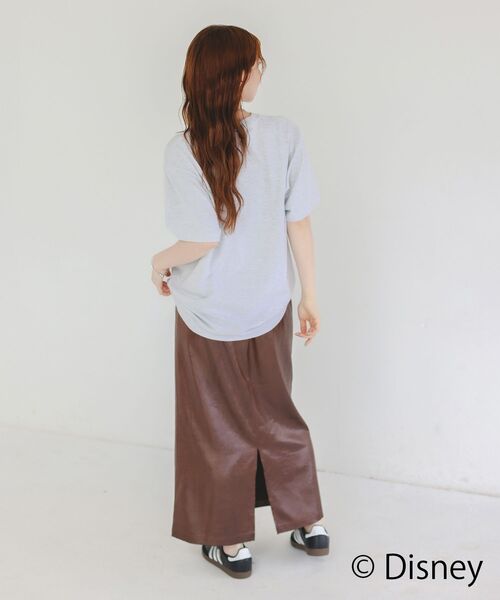 le.coeur blanc(ルクールブラン)の「GOOD ROCK SPEED/MICKEY/Tシャツ(Tシャツ/カットソー・レディース・ライトグレー・38)」の5枚目の写真