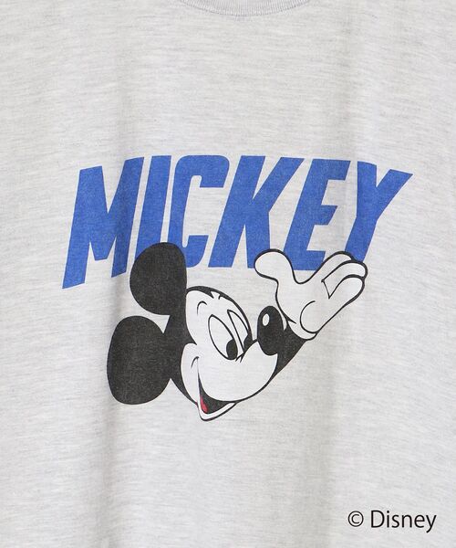le.coeur blanc(ルクールブラン)の「GOOD ROCK SPEED/MICKEY/Tシャツ(Tシャツ/カットソー・レディース・ライトグレー・38)」の8枚目の写真