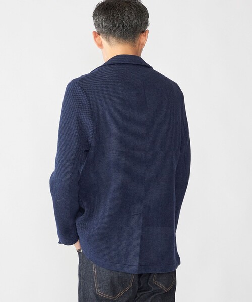 SHIPS: TEXBRID(R) コットン ジャカード 2ボタン ジャケット