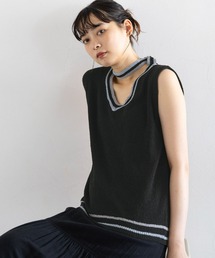 RAGEBLUE | ファンシーヤーンニットベスト(ニット/セーター)