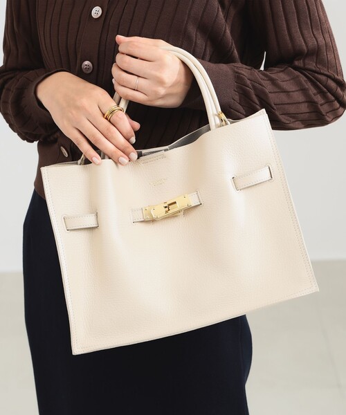 VIOLAd'ORO / TRERO シュリンク クロア トートバッグ M（トート