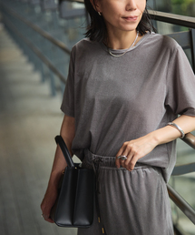 VERMEIL par iena（ヴェルメイユパーイエナ）の「SHEER VELOUR トップス（Tシャツ/カットソー）」