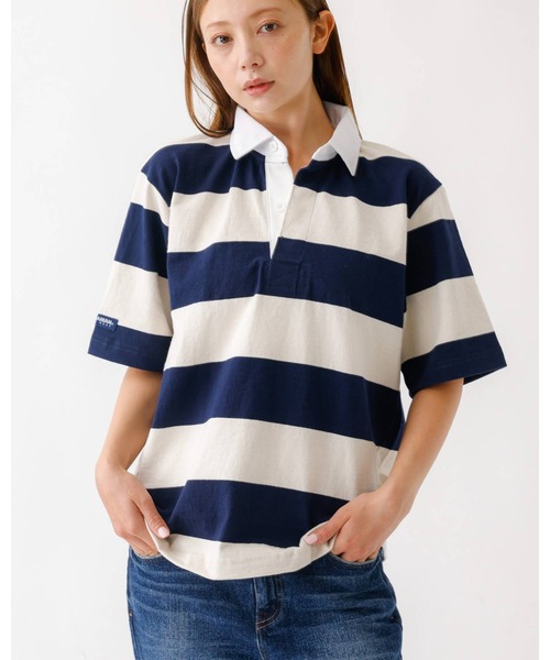 BARBARIAN バーバリアン カナダ製！ヘンリーネック ラガーシャツ⁄L