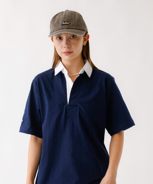 Barbarian（バーバリアン）の「【BARBARIAN/バーバリアン】JCSS S/S VSE/ライトウェイト/半袖ラグビーシャツ【WEB限定】（Tシャツ/カットソー・レディース・その他1/その他2/ネイビー/オフホワイト・フリー）」の11枚目の写真