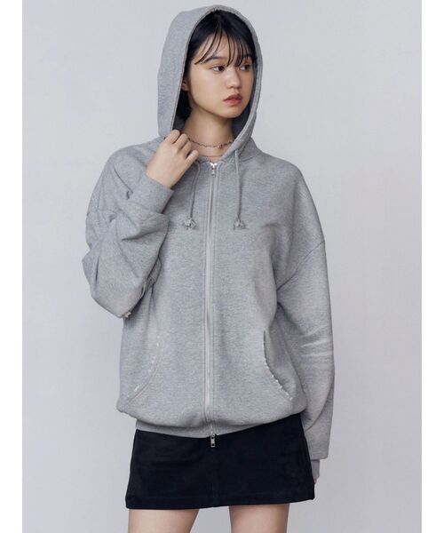 EMODA(エモダ)の「フェイクスエードミニスカート(スカート・レディース・ブラウン/ブラック・SMALL/MEDIUM)」の4枚目の写真