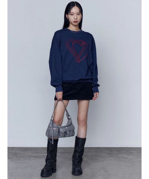 EMODA(エモダ)の「フェイクスエードミニスカート(スカート・レディース・ブラウン/ブラック・SMALL/MEDIUM)」の9枚目の写真