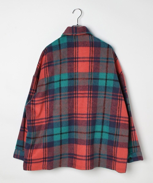 BEVERLY HILLS POLO CLUB（ビバリーヒルズポロクラブ）の「【BEVERLY HILLS POLO CLUB】シャギーCPOジャケット（その他アウター・レディース・ブラウン/レッド/グレー・FREE）」の20枚目の写真