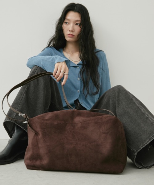 マリー セール】フェイクスウェードビッグショルダー（ショルダーバッグ