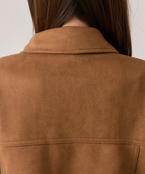OLIVE des OLIVE(オリーブデオリーブ)の「ダブルリボンエコレザーブルゾン(ブルゾン・レディース・キャメル/ブラウン/ブラック・FREE)」の16枚目の写真
