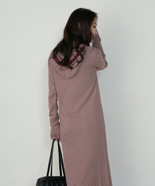 ワンピース Han BIWACOTTON ビワコットン Oni-ワンピース/ボートネック