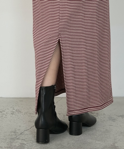 MILLER(ミラー)の「【forksy.】【Robert P. Miller/ ロバート ピー ミラー】フード付きヘンリーロングワンピース(ワンピース・レディース・グレー系/レッド系/ブラウン系・FREE)」の10枚目の写真