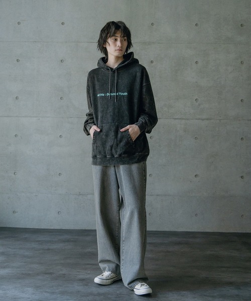 RATTLE TRAP（ラトルトラップ）の「441HZ立体プリントロゴ加工フーディ（パーカー・メンズ・ブラック/グレー・L/M）」の13枚目の写真