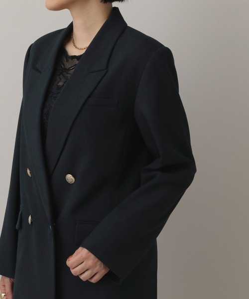 セール】Wライクテーラードスリットジャケット（テーラードジャケット