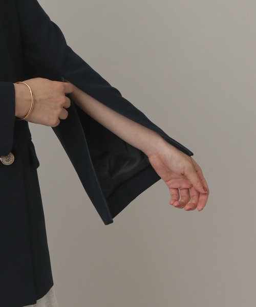 【Apart by】未使用タグ付き Wライクテーラードジャケット　ブラック　S A part by】新品未使用Wライクテーラードスリットジャケット - メルカリ