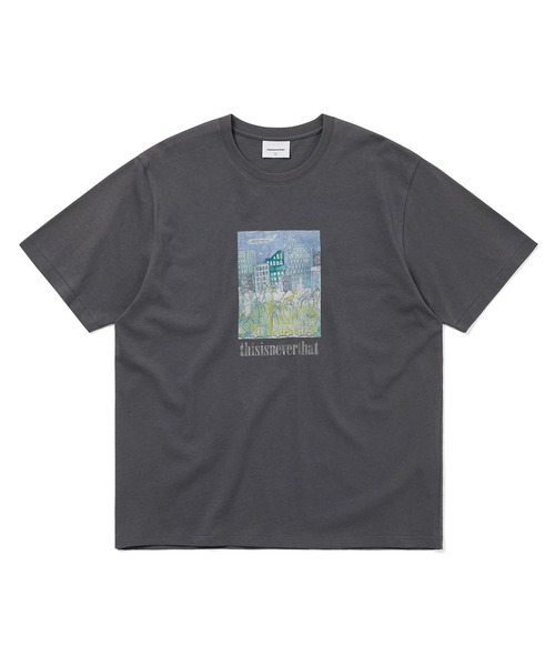 thisisneverthat(ディスイズネバーザット)の「City & Park Tee(Tシャツ/カットソー・メンズ・ホワイト/ダークグレー・XL/L/M/S)」の2枚目の写真