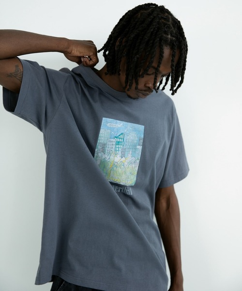 thisisneverthat(ディスイズネバーザット)の「City & Park Tee(Tシャツ/カットソー・メンズ・ホワイト/ダークグレー・XL/L/M/S)」の8枚目の写真