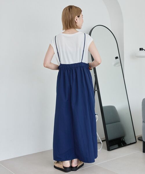 AMERICAN HOLIC（アメリカンホリック）の「【2点SET】Tシャツ+キャミワンピース（ワンピース・レディース・ブラック/ネイビー・L/M）」の11枚目の写真