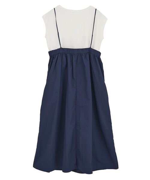 AMERICAN HOLIC（アメリカンホリック）の「【2点SET】Tシャツ+キャミワンピース（ワンピース・レディース・ブラック/ネイビー・L/M）」の19枚目の写真