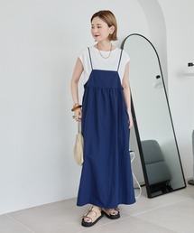 AMERICAN HOLIC | 【2点SET】Tシャツ+キャミワンピース(ワンピース)