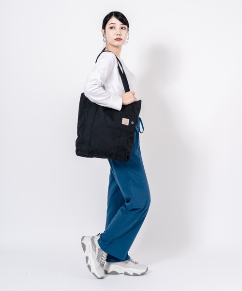 Carhartt（カーハート）の「【CARHARTT】トートバッグ　ユニセックス（トートバッグ・メンズ・ブラウン/ブラック・FREE）」の10枚目の写真