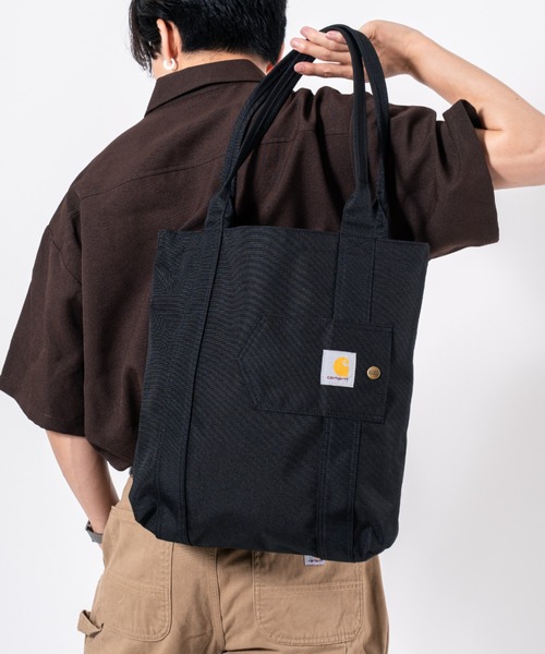 Carhartt（カーハート）の「【CARHARTT】トートバッグ　ユニセックス（トートバッグ・メンズ・ブラウン/ブラック・FREE）」の12枚目の写真