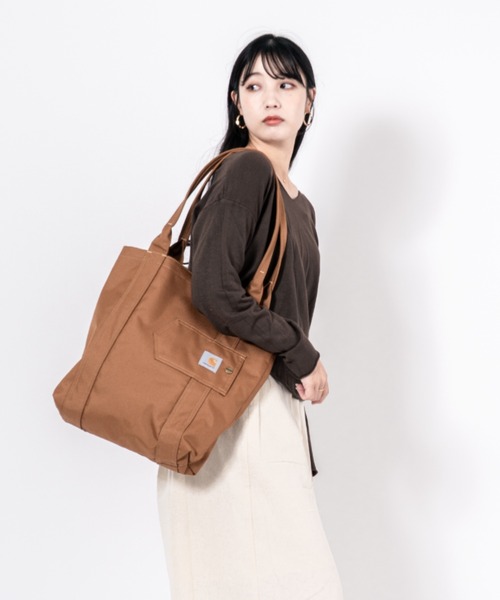 Carhartt（カーハート）の「【CARHARTT】トートバッグ　ユニセックス（トートバッグ・メンズ・ブラウン/ブラック・FREE）」の14枚目の写真