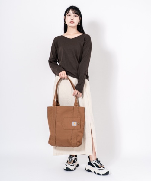 Carhartt（カーハート）の「【CARHARTT】トートバッグ　ユニセックス（トートバッグ・メンズ・ブラウン/ブラック・FREE）」の15枚目の写真