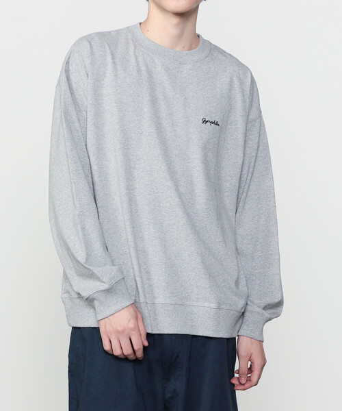Gymphlex | コットンジャージー クルーネック長袖Tシャツ MEN（Tシャツ