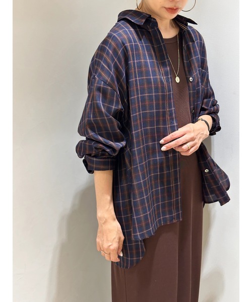 CADUNE リラックスチェックシャツ CADUNE リラックスチェックシャツ 1777668901