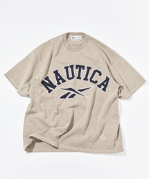 Reebok(リーボック)の「Reebok×NAUTICA リーボック×ノーティカ 【Exclusive】 ダブルネーム アーチロゴ ピグメント クルーネックTシャツ ショートスリーブ(Tシャツ/カットソー)」