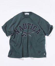 Reebok(���[�{�b�N)��Reebok×NAUTICA/���[�{�b�N×�m�[�e�B�J �yExclusive�z �_�u���l�[�� �A�[�`���S �s�O�����g �N���[�l�b�NT�V���c �V���[�g�X���[�u(T�V���c/�J�b�g�\�[)