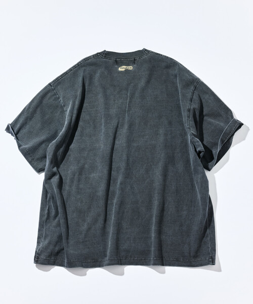 Reebok(リーボック)の「Reebok×NAUTICA/リーボック×ノーティカ 【Exclusive】 ダブルネーム アーチロゴ ピグメント クルーネックTシャツ ショートスリーブ(Tシャツ/カットソー・メンズ・ネイビー/ブラック・LARGE/MEDIUM/X-LARGE/SMALL)」の6枚目の写真