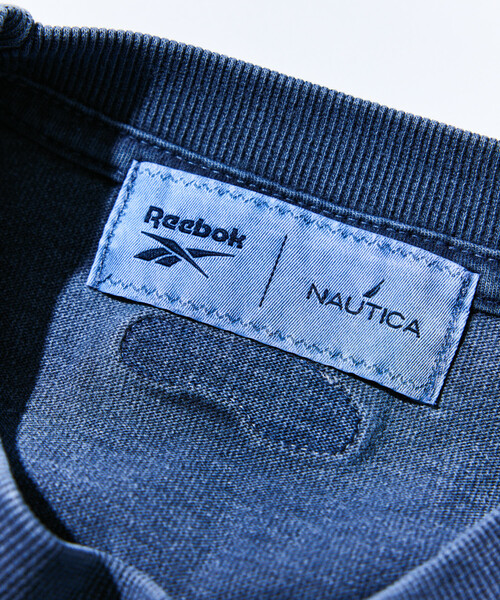 Reebok(リーボック)の「Reebok×NAUTICA/リーボック×ノーティカ 【Exclusive】 ダブルネーム アーチロゴ ピグメント クルーネックTシャツ ショートスリーブ(Tシャツ/カットソー・メンズ・ネイビー/ブラック・LARGE/MEDIUM/X-LARGE/SMALL)」の11枚目の写真