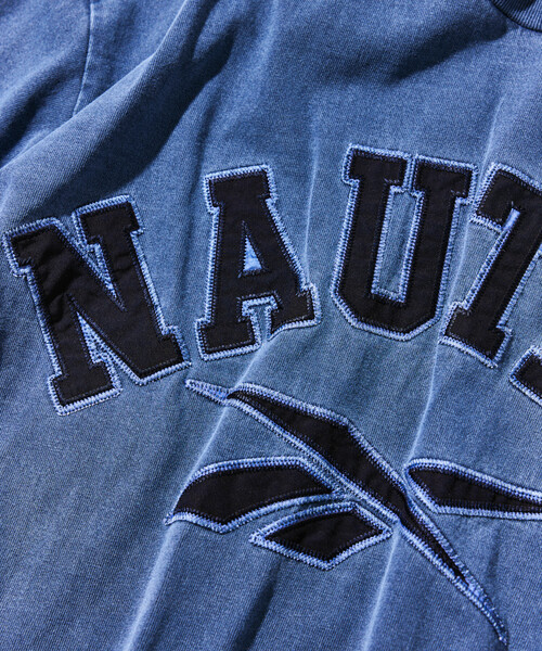 Reebok(リーボック)の「Reebok×NAUTICA/リーボック×ノーティカ 【Exclusive】 ダブルネーム アーチロゴ ピグメント クルーネックTシャツ ショートスリーブ(Tシャツ/カットソー・メンズ・ネイビー/ブラック・LARGE/MEDIUM/X-LARGE/SMALL)」の13枚目の写真