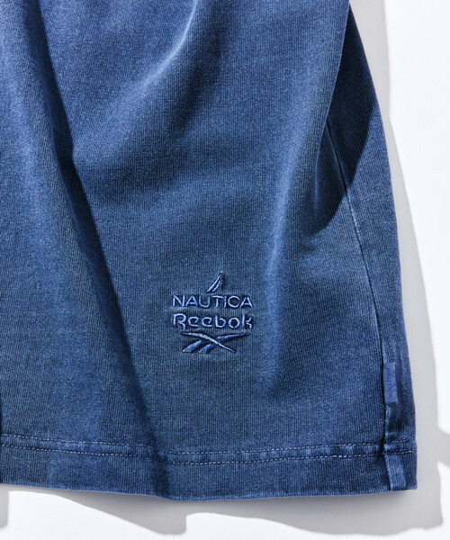 Reebok(リーボック)の「Reebok×NAUTICA/リーボック×ノーティカ 【Exclusive】 ダブルネーム アーチロゴ ピグメント クルーネックTシャツ ショートスリーブ(Tシャツ/カットソー・メンズ・ネイビー/ブラック・LARGE/MEDIUM/X-LARGE/SMALL)」の16枚目の写真
