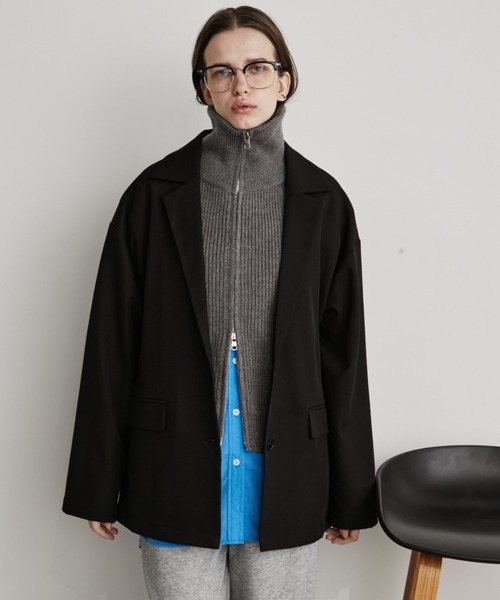 Auntie Rosa Holiday（アンティローザホリデー）の「ジップアップニットベスト（ベスト・レディース・ブラック/アイボリー/グレー・FREE）」の14枚目の写真